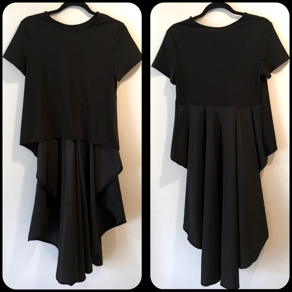Black High Low Top